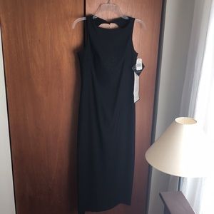 Long Rampage elegant black dress